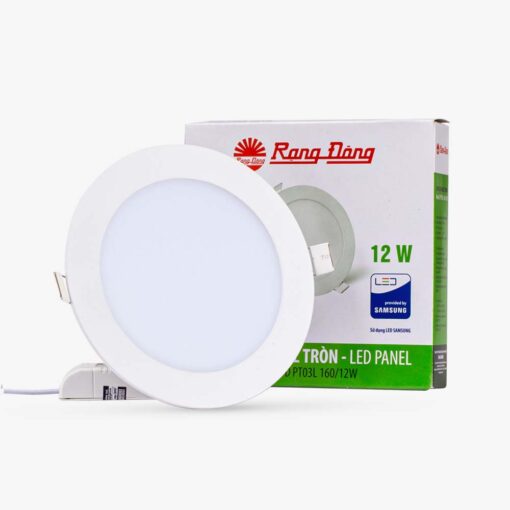 Đèn LED Panel tròn 160/12W PT03 160/12W Rạng Đông