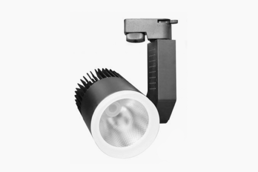 Đèn LED rọi ray tam cấp 20W thân đen – Đơn sắc TLC-RTC-TĐ-20W
