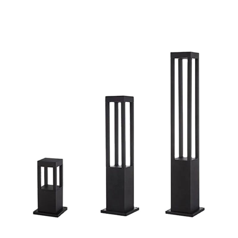 Đèn Nấm Trang Trí Sân Vườn Vuông 10W 30cm