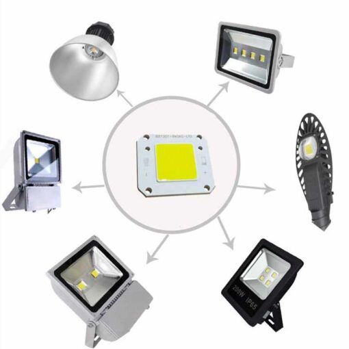Chip led COB 20W kiểu TF - Vàng: Input 32Vdc