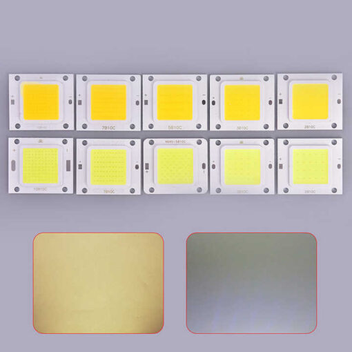 Chip led COB 80W kiểu TF - Trắng: Input 32Vdc