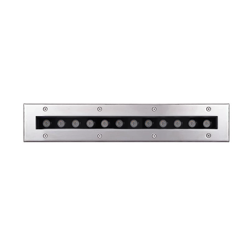Đèn Led Thanh Âm Sàn 12w Chữ Nhật