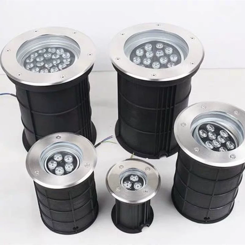 Đèn Led Âm Đất 6w Chỉnh Hướng