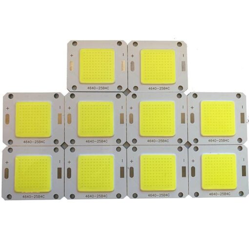 Chip led COB 50W kiểu TF - Xanh lá (Green): Input 32Vdc