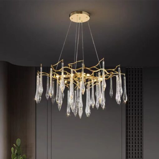 Đèn trang trí thả ngang cao cấp 09T800 - Thành Đạt