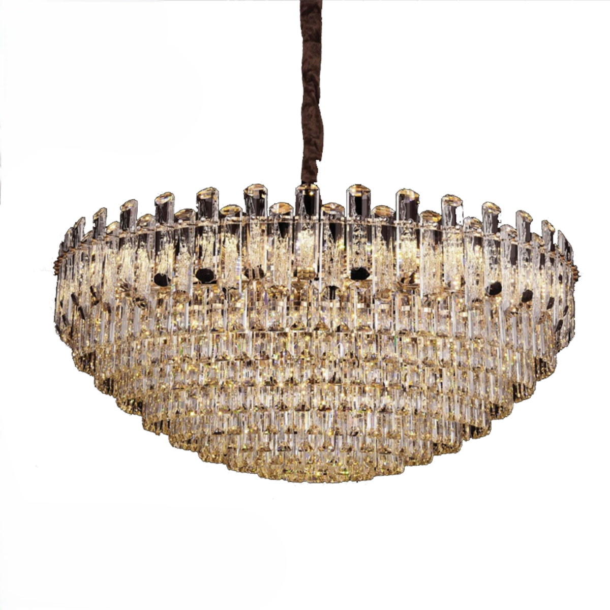 Hình ảnh đèn trang trí thả pha lê K9 cao cấp 017T950