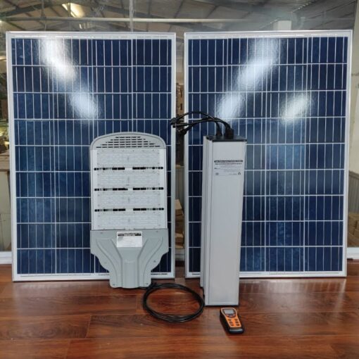 Đèn đường năng lượng mặt trời dự án 80w 100w 60ah 72ah 84ah 96ah 102ah Thành Đạt Led