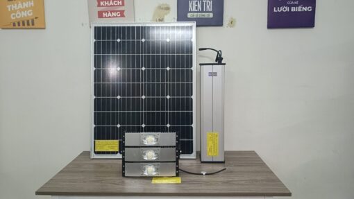 Đèn pha năng lượng dự án 60w 24ah 30ah 42ah 54ah 60ah 80ah