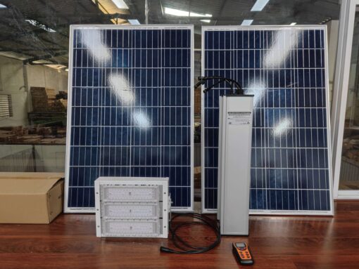 Đèn pha năng lượng mặt trời dự án 80w 100w 60ah 72ah 84ah 96ah 102ah Thành Đạt Led