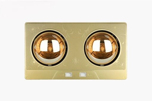Đèn sưởi nhà tắm TLC LIGHTING – 2 Bóng màu vàng TLC-SNT-BV02