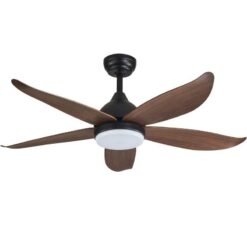 Quạt trần đèn trang trí 117 Nhựa ABS cao cấp 5 Cánh - Thành Đạt Led